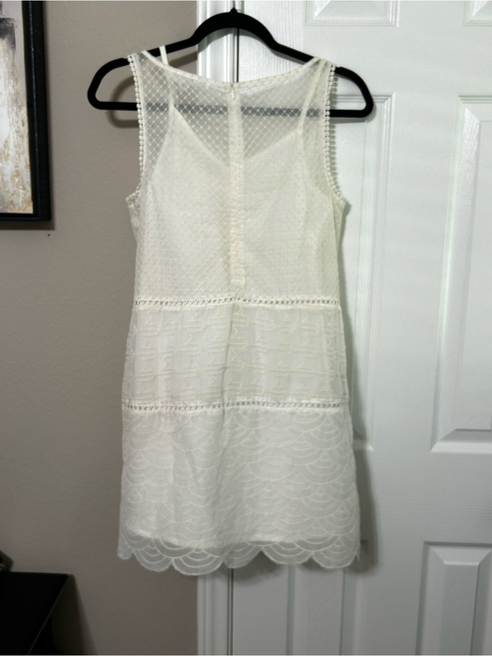 BB Dakota Micah sleeveless ivory dress size (XS)